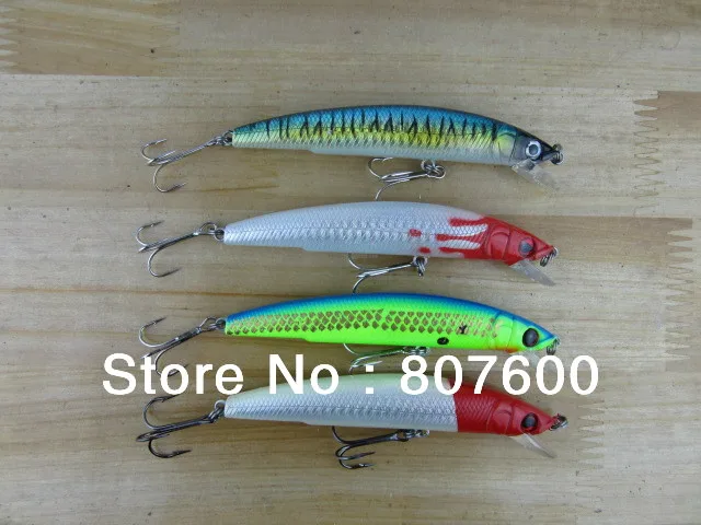 

Scratched Fishing Floating Minnow Bass Pike Lure 115mm/18g