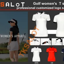 Индивидуальные профессиональные Гольф одежды открытый Для женщин Гольф футболки