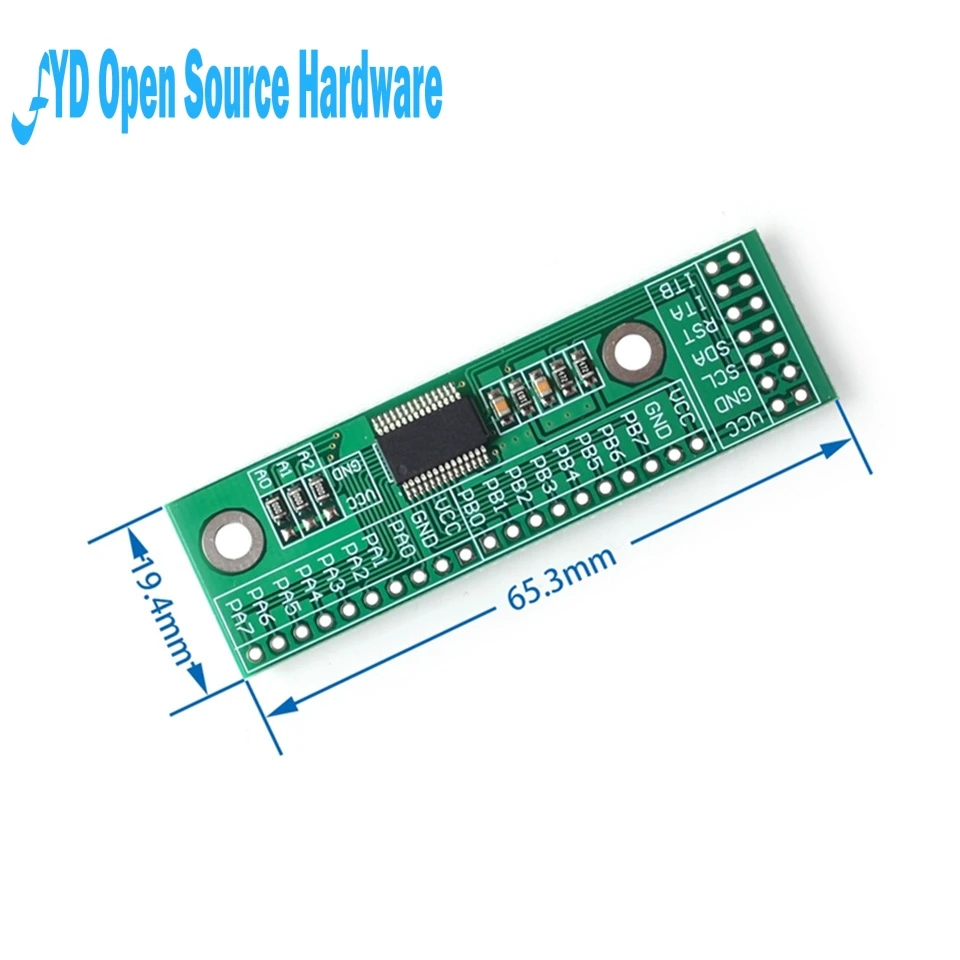 1 шт. MCP23017 igc интерфейс 16 Бит I/O расширение модуль расширения, штыревая панель доска IIC к GIPO конвертер 25mA1 привод питания для Arduino