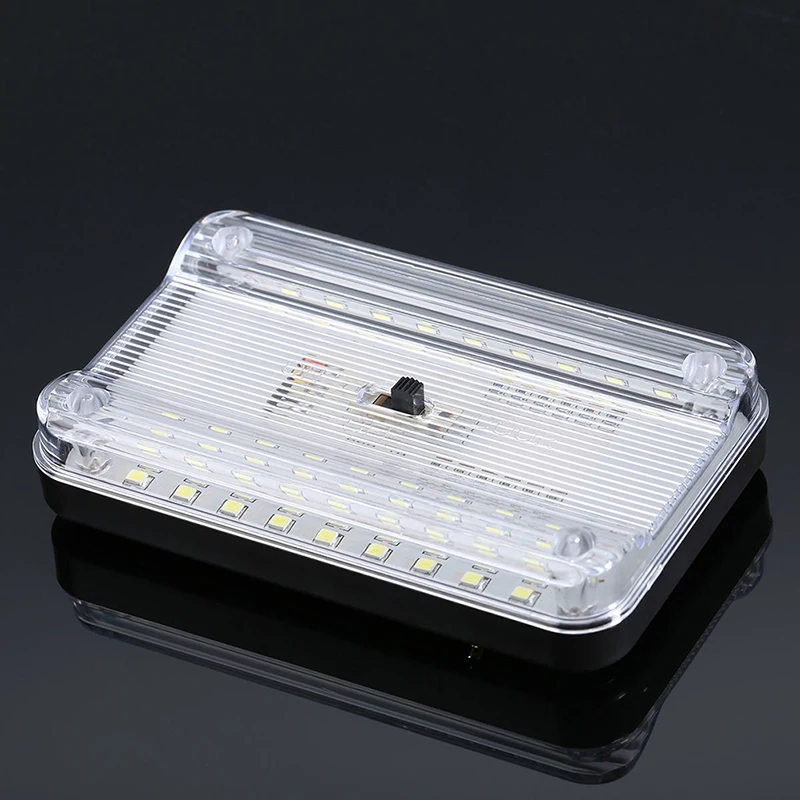 12V 36 SMD авто Купол светодиодный светильник Потолочный Интерьер прямоугольно