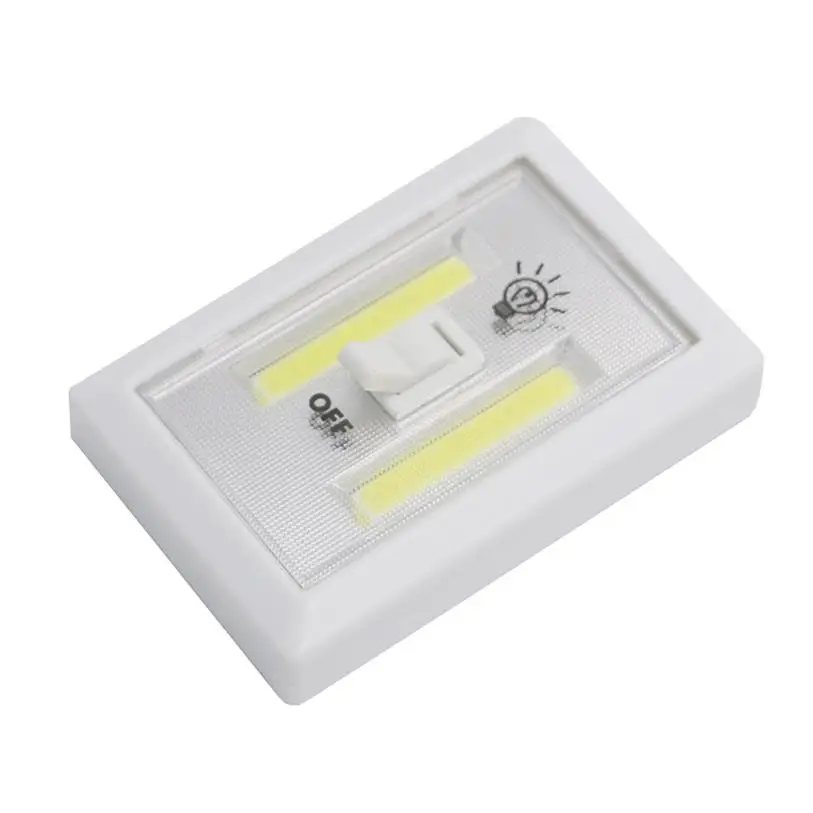 COB светодиодный настенный светильник ed переключатель беспроводной шкаф ночной Светильник Многофункциональный селфи-палка