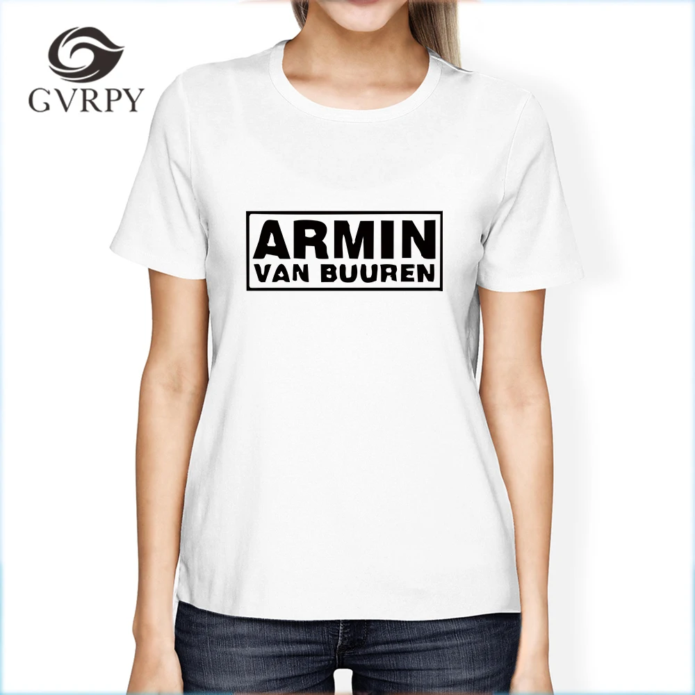 

ARMIN VAN BUUREN PRINTED TRANCE WOMENS T SHIRT ASOT HOUSE MUSIC IBIZA RAVE DJ TEE T shirt Tee Shirt Female Short Sleeve t shirts