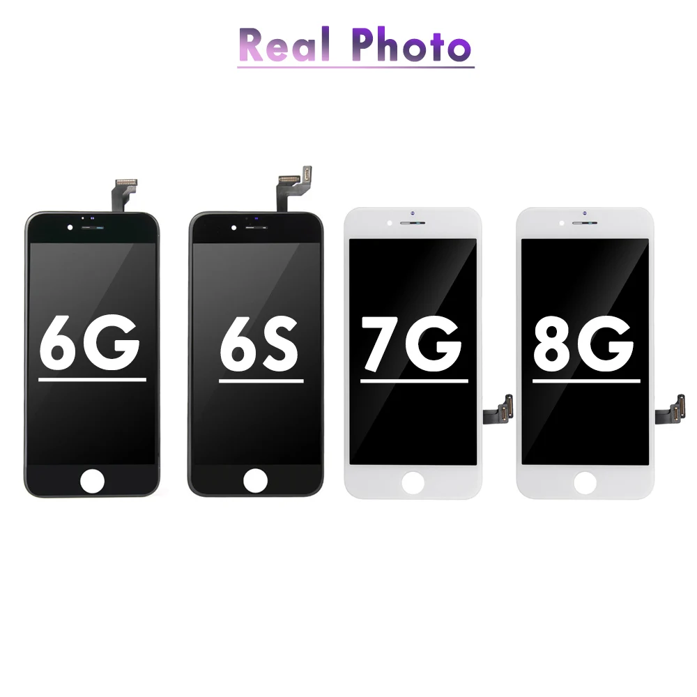 4,7 дюймов протестированный ЖК-дисплей для IPhone 6 6s 7 8 дисплей сенсорный экран дигитайзер сборка с 3D сенсорным экраном для IPhone 7 Pantalla