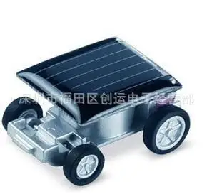 Солнечный автомобиль мини-Солнечный автомобиль игрушки подарок Веселые научные игрушки пятно