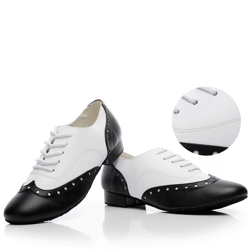 Мужские кроссовки из натуральной кожи обувь для латиноамериканских танцев