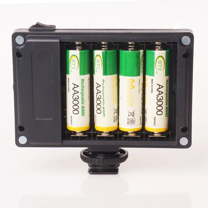 

2019 Hot Portable 112 LED Video Light Dimmable Rechargable Panal Lamp for DSLR Camera Wedding Recording For DOY