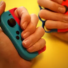 Удар Joy-con контроллер рукоятки геймпад для переключателя игровой аксессуар Kinect игровые ручки джойстик Joycon