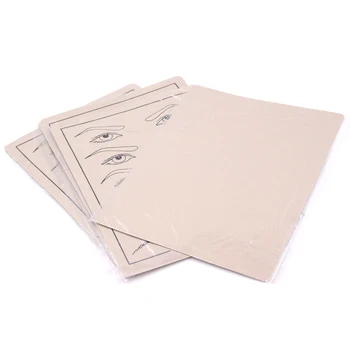 

5pcs Tattoo Practice Skin Permanent Make Up Tattoo Practice Skin For Microblading Eyebrow and Lip