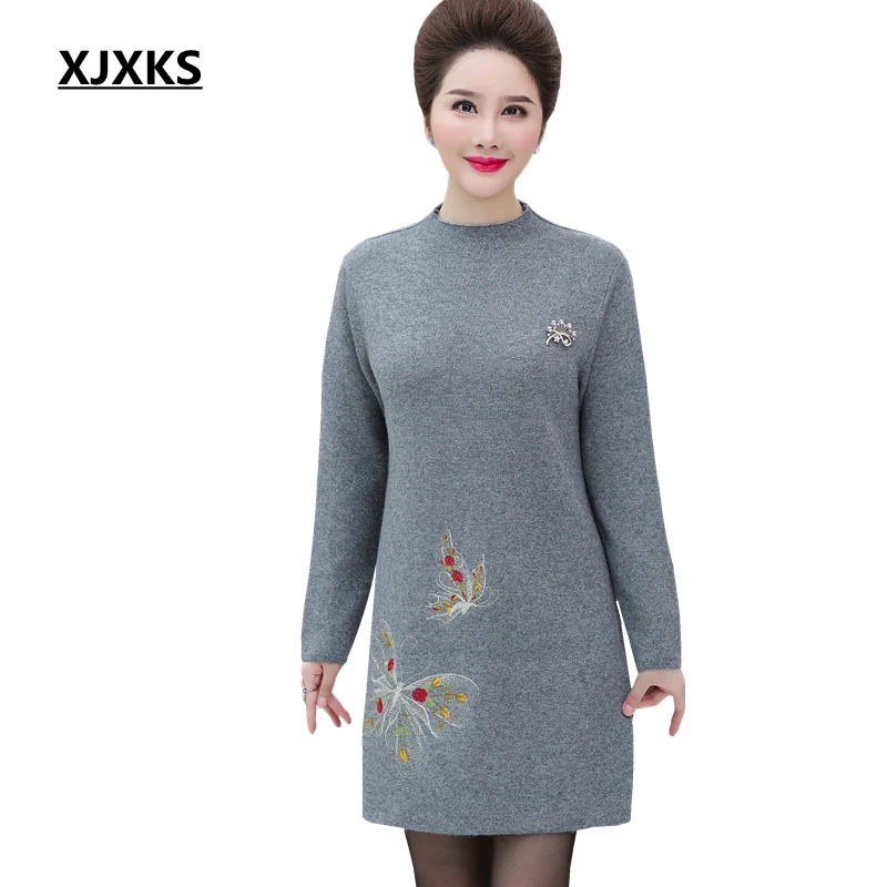 glitter sweater dress