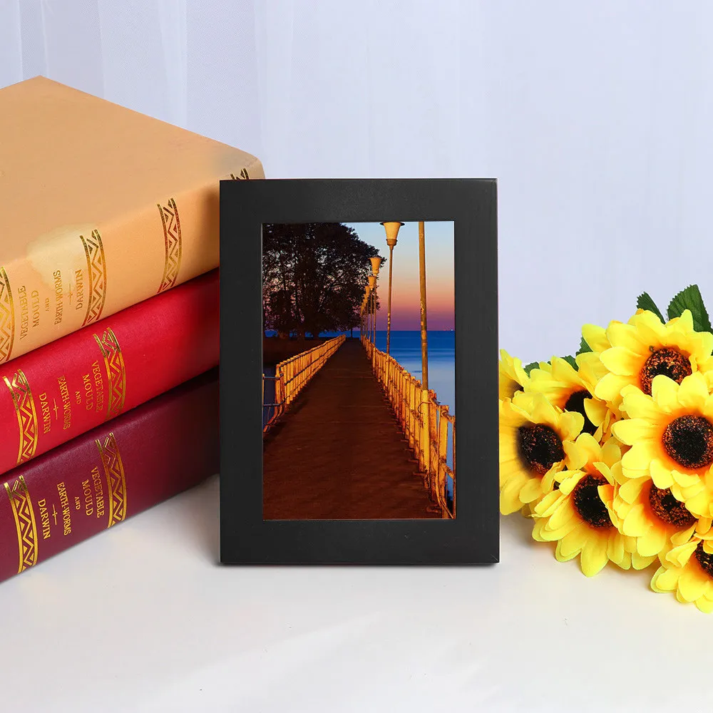 Home Decor Wooden Picture Frame Wall Mounted Hanging Photo L0308 | Дом и сад