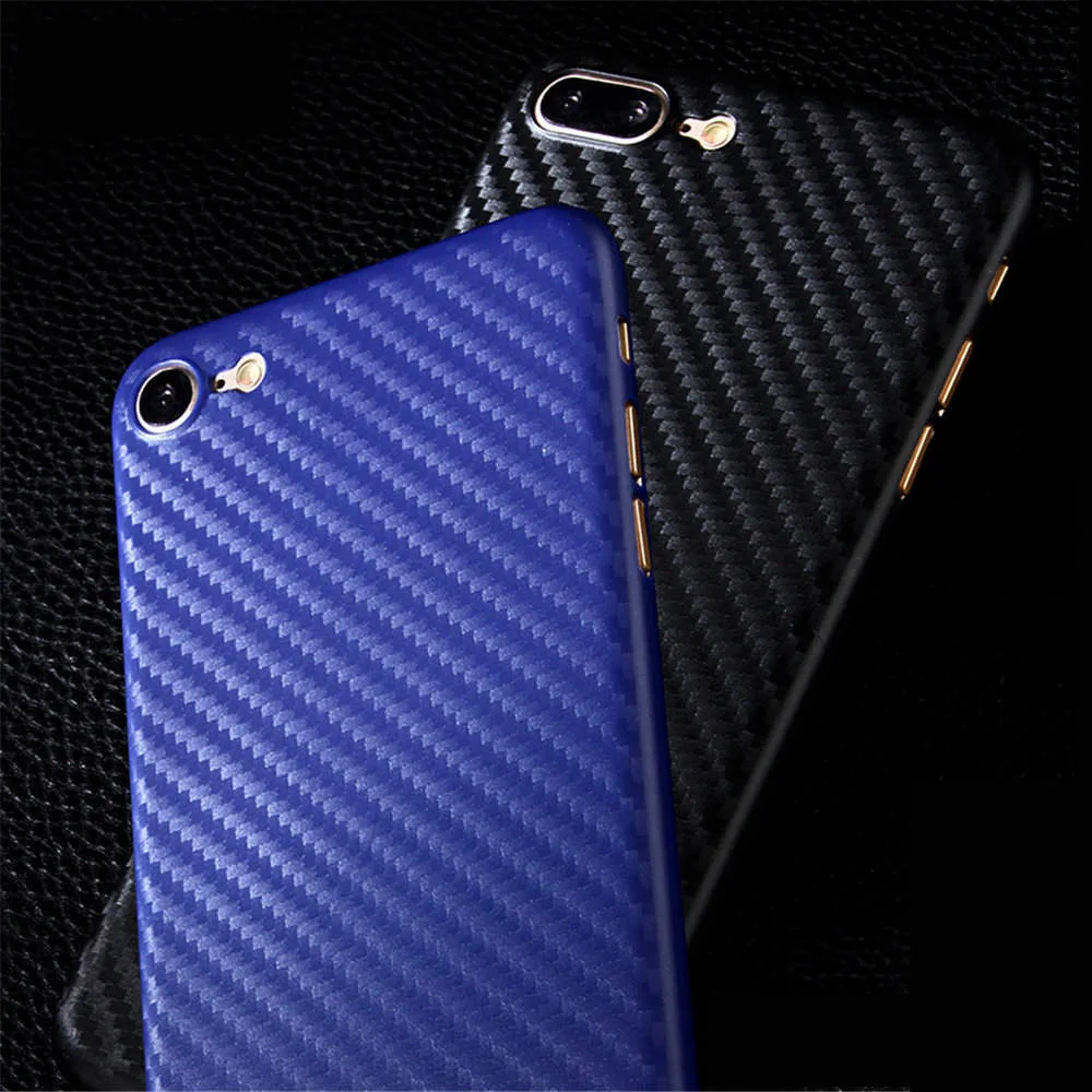 buy For iphone 6 6s Case Cover For iPhone 6 6s plus Phone Cases Plastic Carbon Fiber back Cover For Apple iPhone 6s 6 Plus phone Bag