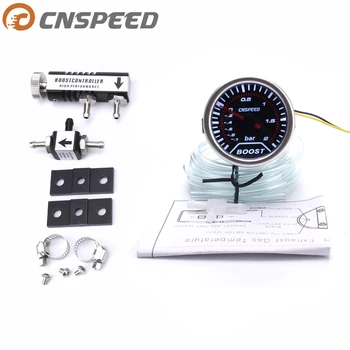 

CNSPEED 2" 52mm Car Turbo - 1 2Bar + Adjustable Turbo Automatic Controller Kit 1-30 PSI IN-CABIN YC101225