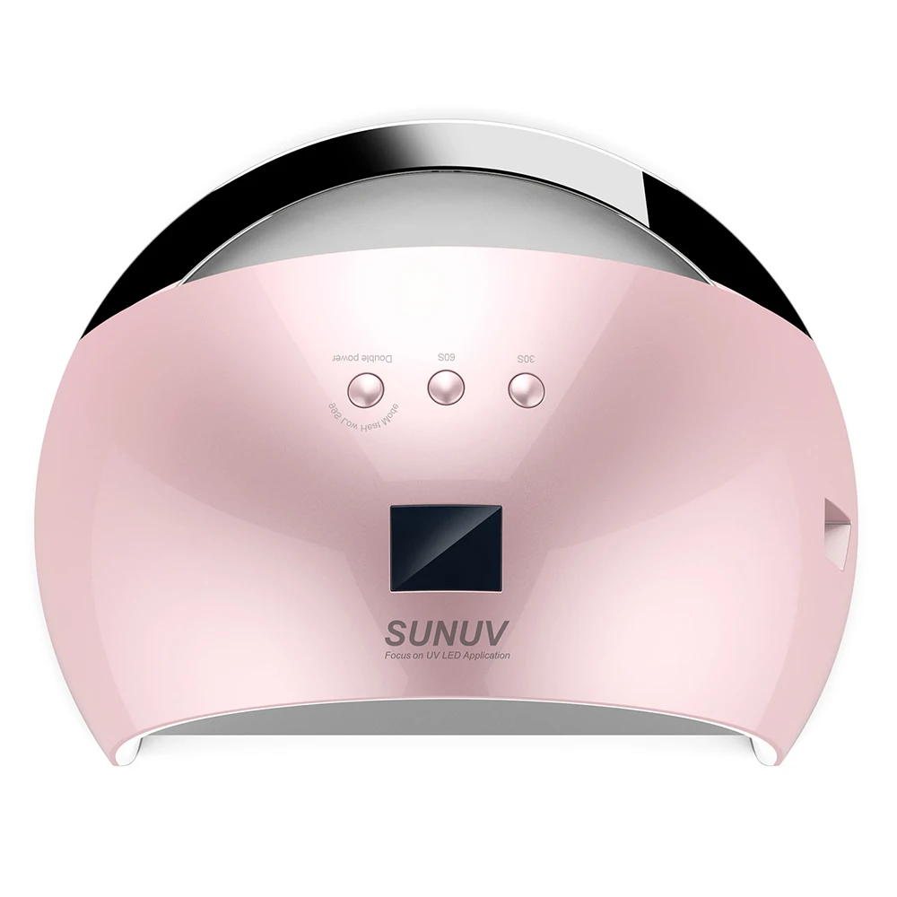 

SUNUV Sun 6 48W Nail Dryer UV LED Nail Gels Upgrade White Light Nail Lamp Time Display Sensor Control UV Lamp Curing 30s/60s/99s