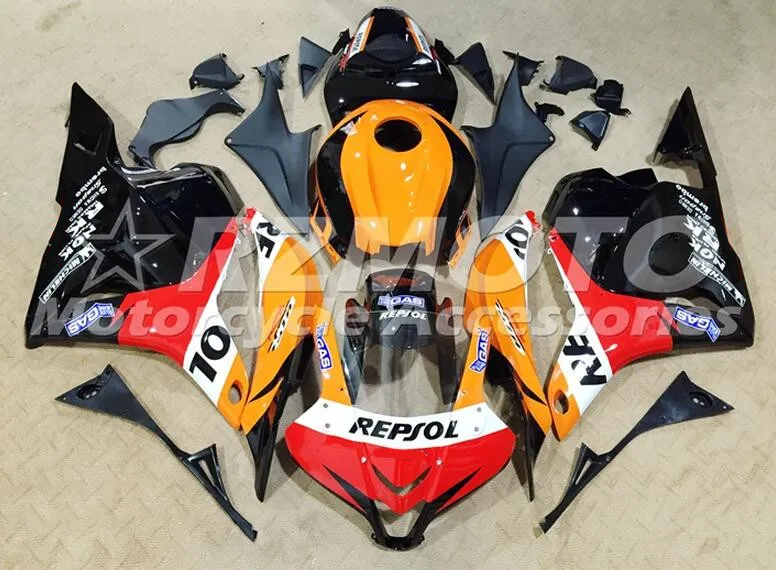 

New Injection Full Fairing kit Fit For Honda CBR600RR F5 2009 2010 2011 2012 09 10 11 12 600RR 600 ABS fairings set Cool Repsol