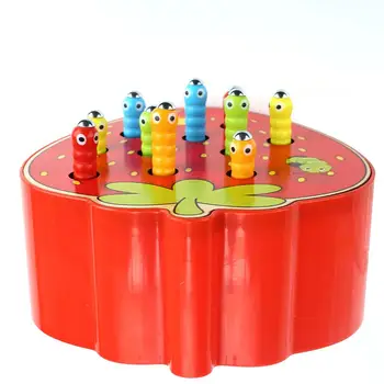 

Magnetic Educational Enlightenment Clock Education Building Blocks Enlightenment Gadgets Wooden Puzzle Toys Educational Cool