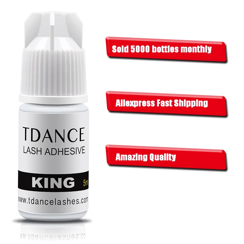 

5ml Eyelash Extension Adhesive 1 Second Dry Eyelash Glue Extra Long Lasting