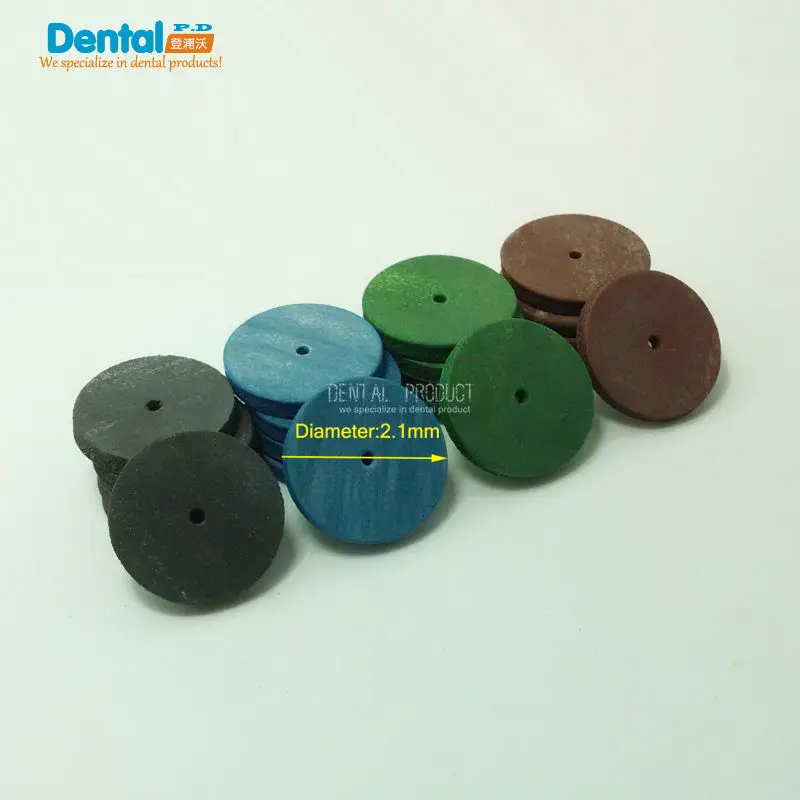 

free shipping 100pcs good quality knife edge wheel coarse grit white dental silicone rubber polishing