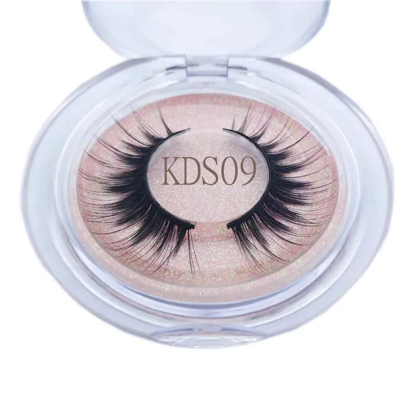 

Buzzme KDS09 100% hand made 3D faux mink eyelashes 1 pair makeup lashes natural long lashes