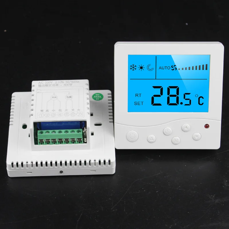 Liquid Crystal Temperature Controller for Central Air Conditioning