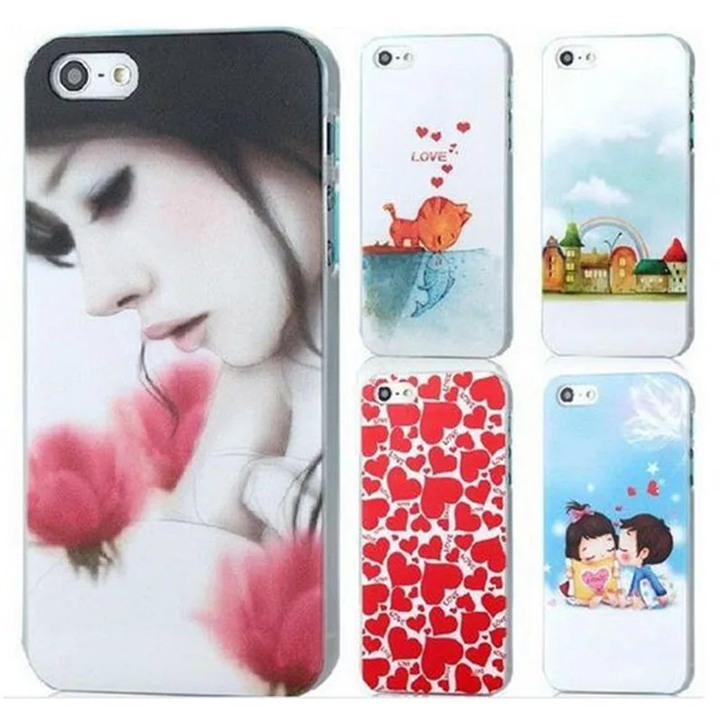 Мода красочные картины трудно шт пластик Телефон Shell Капа крышка для iphone 4 4S