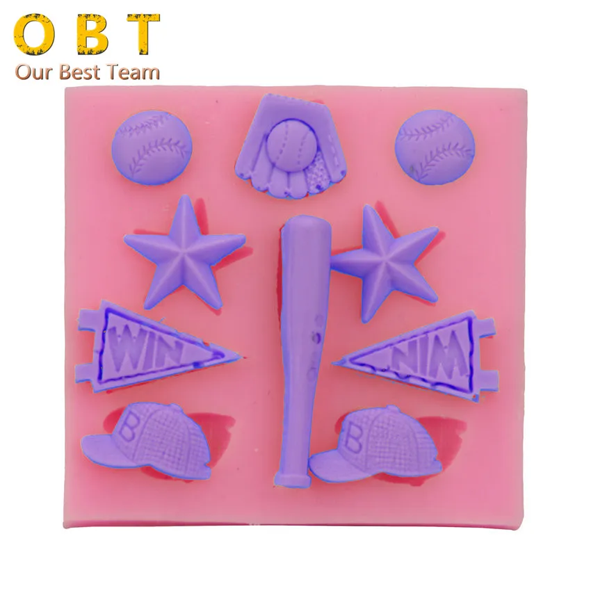 baseball cap cake pan cute star font club glove silicone fondant mold for washing baseball cap cake pan cute star font club glove silicone fondant mold for washing
