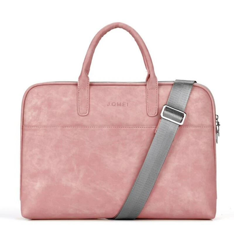 

13 13.3 14 15 15.6 Inch Waterproof PU Laptop Case Solid Notebook Tablet Bag Bags Messenger Shoulder Sleeve for Men Women