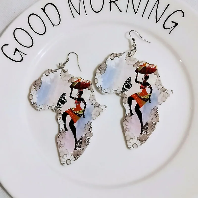 Black queen earrings best sale