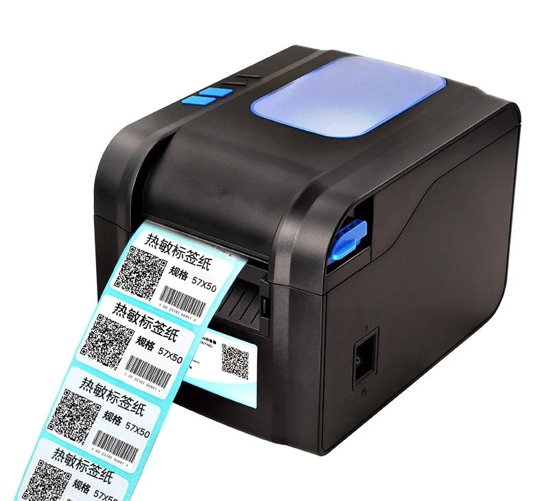 NEW thermal bar code non drying label printer clothing tags supermarket