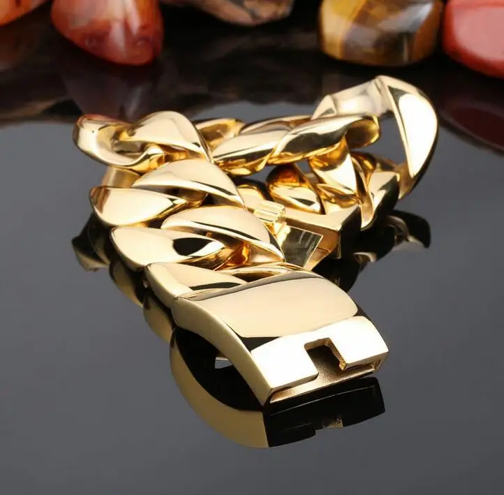 Мужские браслеты и из нержавеющей стали широкая нарукавная нашивка массивный