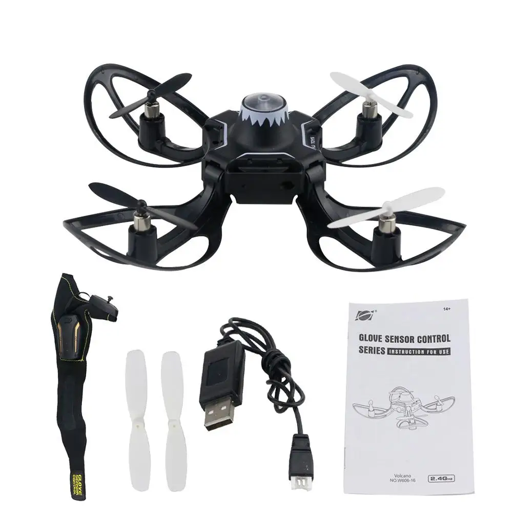 

2.4G Glove Sensing Drone WIFI Real-Time Image Transmission 480P Quadcopter
