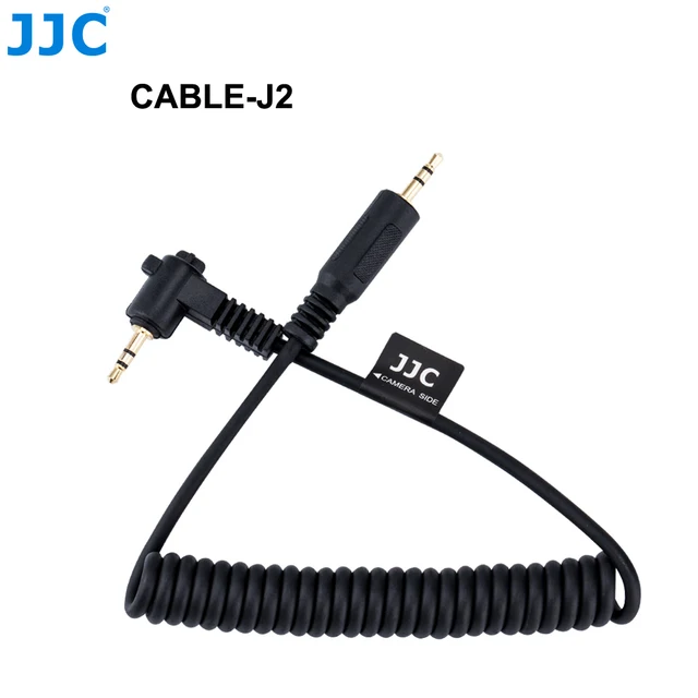 JJC Remote Connecting Cord Shutter Release Cable Adapter for OLYMPUS Cameras E-M5 II E-M10 Mark II OM-D E-M1 II E-M1 III E30 CABLE-J2