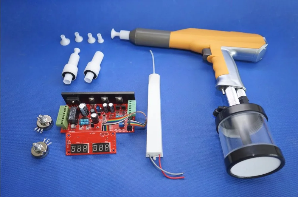 digital manual electrostatic experiment lab 100KV machine powder