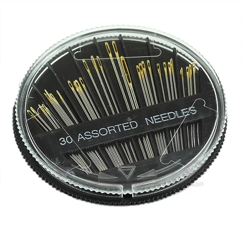 

30Pcs Assorted Hand Sewing Needles Quilt Embroidery Mending Craft Sew Case New Chic Needles Household DIY Hand Tools Hot