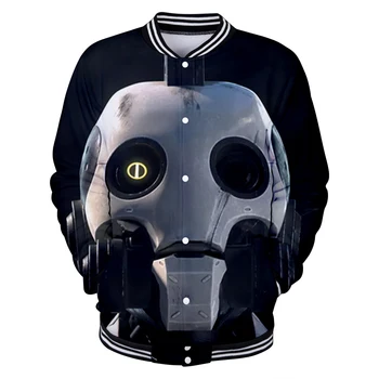 

Aikooki NEW 3D Print love death robots Jacket American comedy Casual Harajuku love death robots Baseball Jackets