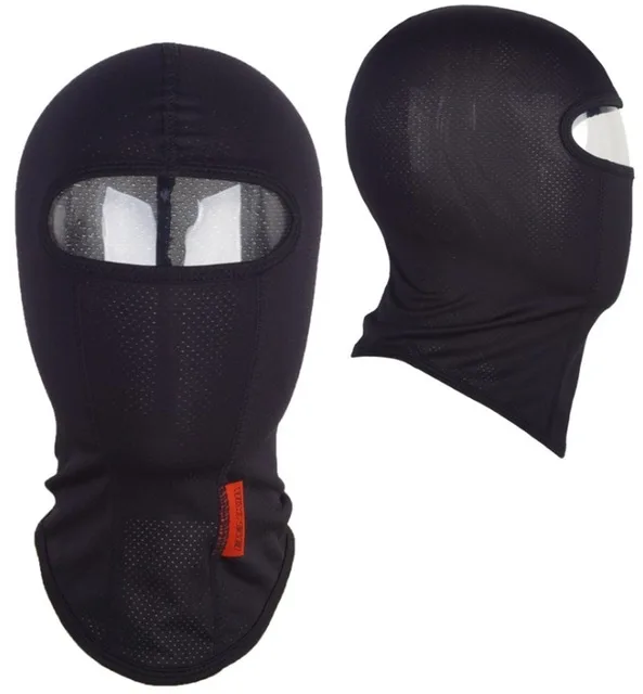 

Hot BENKIA Motorcycle Face Mask Thermal Synthetic Silk Ultra Thin Ski Face Mask Hood Helmet Balaclava Hat Headwear Motorcycle L