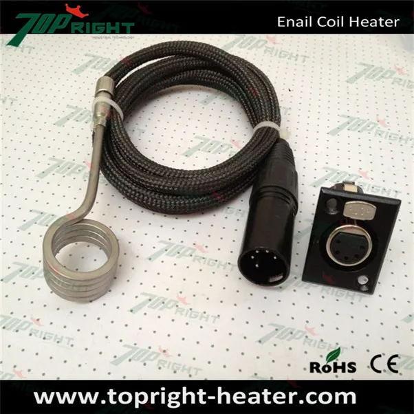 COIL HEATER WITH xlr male and female connector