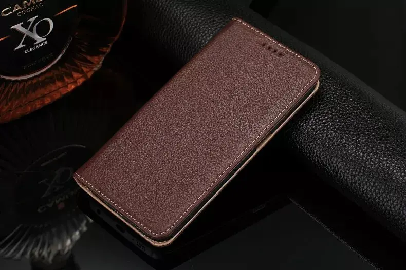 

Real Genuine Leather Case For Samsung Galaxy S6 Edge S 6 S6Edge Luxury Magnet Card Stand Flip Cover Mobile Phone Cases