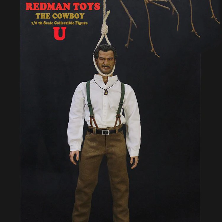 Коллекционная игрушка в масштабе 1/6 REDMAN модель игрушки уродливый ковбойский 12
