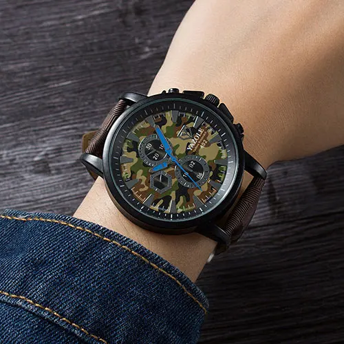 

YAZOLE Camouflage Quartz Watch Women Watches Ladies Brand 2018 Wristwatch For Female Wrist Clock Montre Femme Relogio Feminino