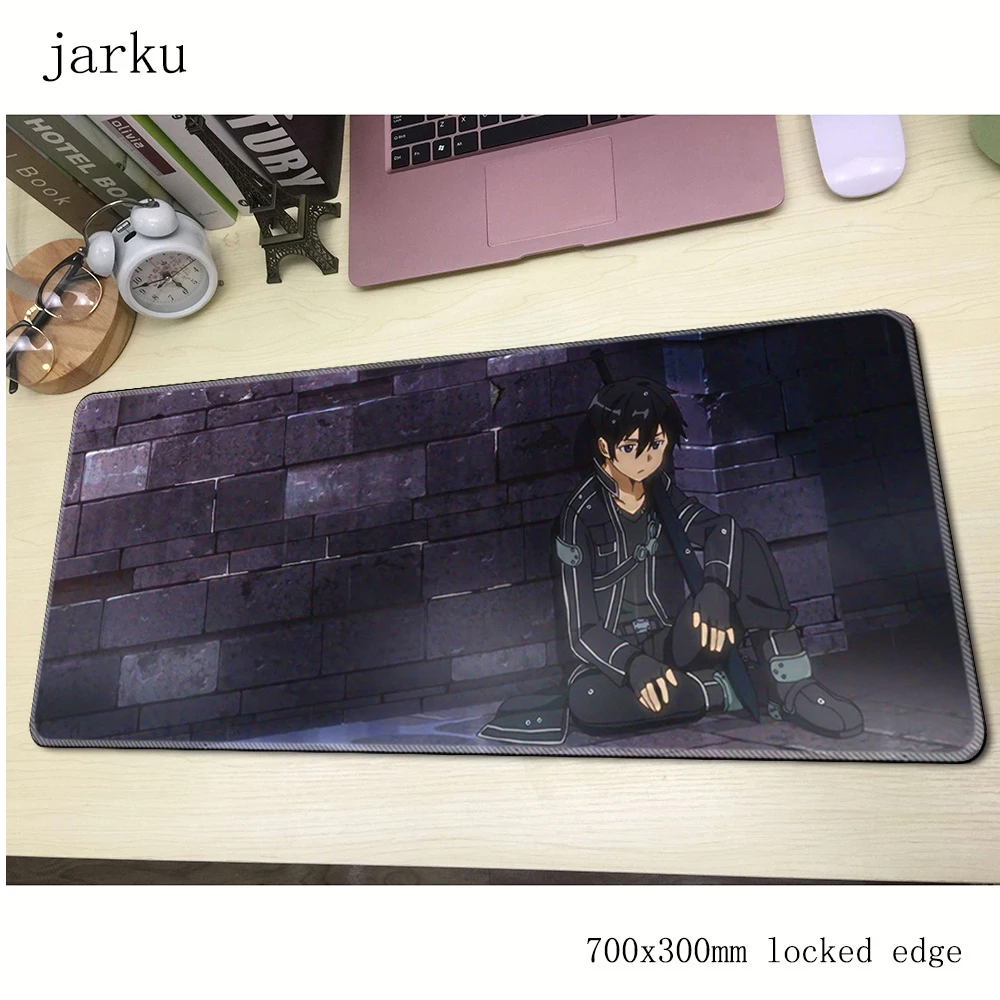 Anime Sword Art Online Asuna Yuuki Large PC Mouse Pad Thicken Keyboard Mat JC 10
