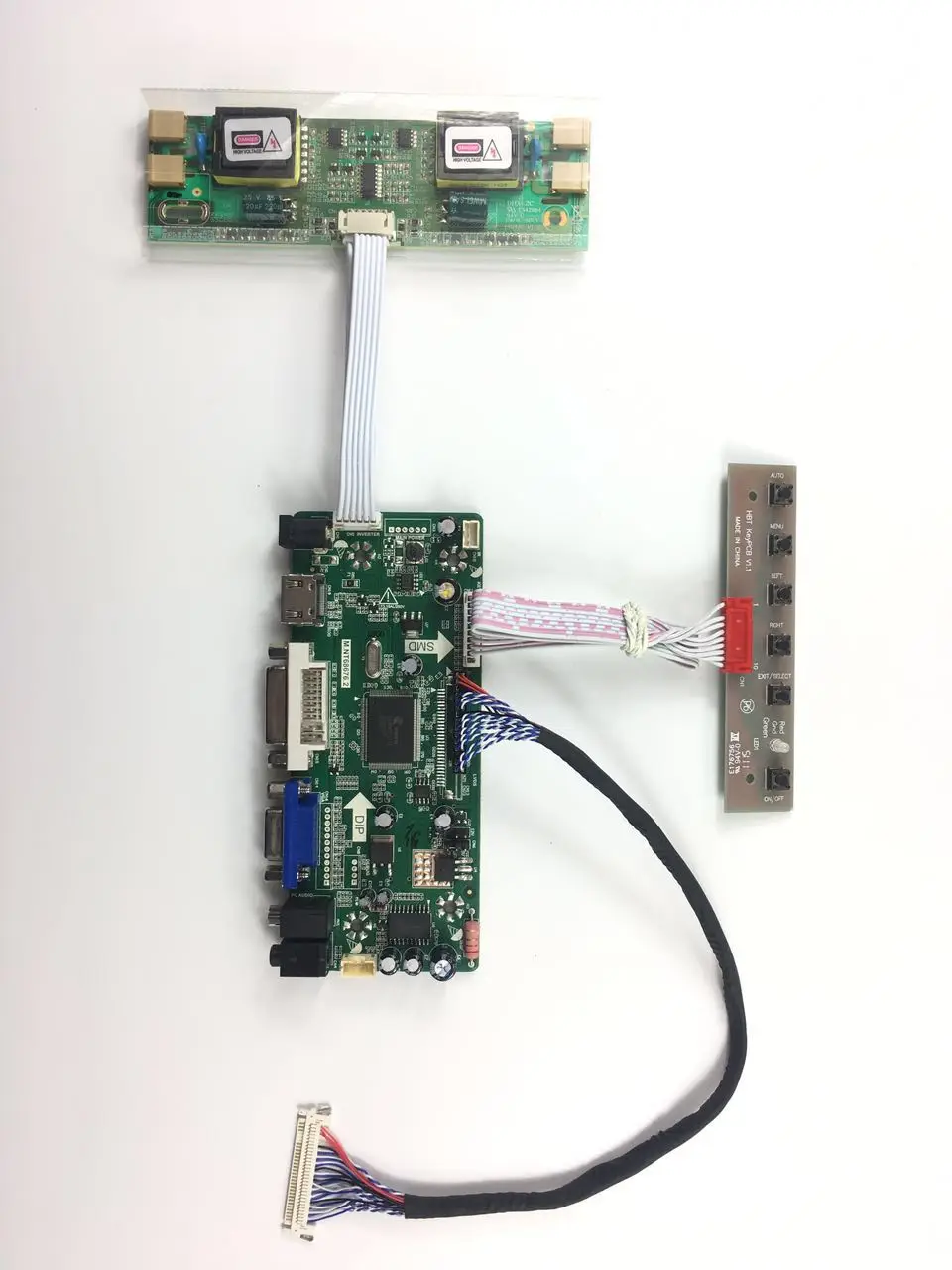 

M.NT68676.2A Universal HDMI VGA DVI Audio LCD Controller Board for 22inch 1680x1050 M220EW01 V0 4CCFL LVDS Monitor Kit Easy DIY