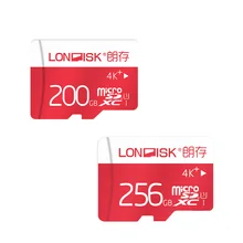 LONDISK Новое поступление 200 ГБ 256 ГБ карты памяти/Micro SD Card 200 ГБ флэш-карт SDXC MicroSD UHS-3 для смартфон