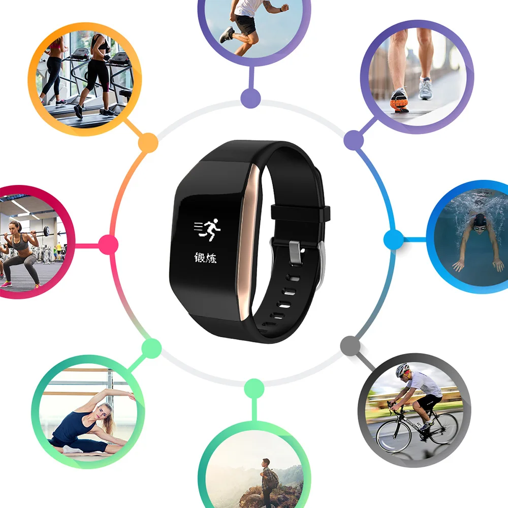 

Timethinker YD818 Smart Watch Men Women GPS Motion Smartwatch Reloj Heart Rate Monitor Fitness Tracker Wristband Relogio IP68