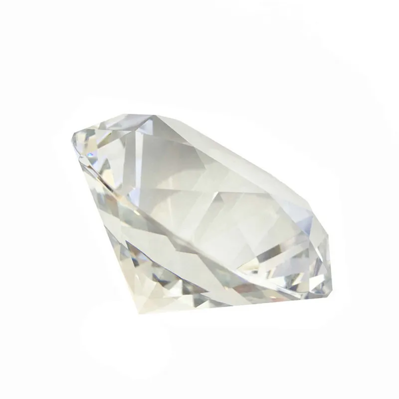 

50mm 30pcs or 100pcs or 250pcs Clear Color Crystal Diamond Paper Weight for Wedding Home Decoration New