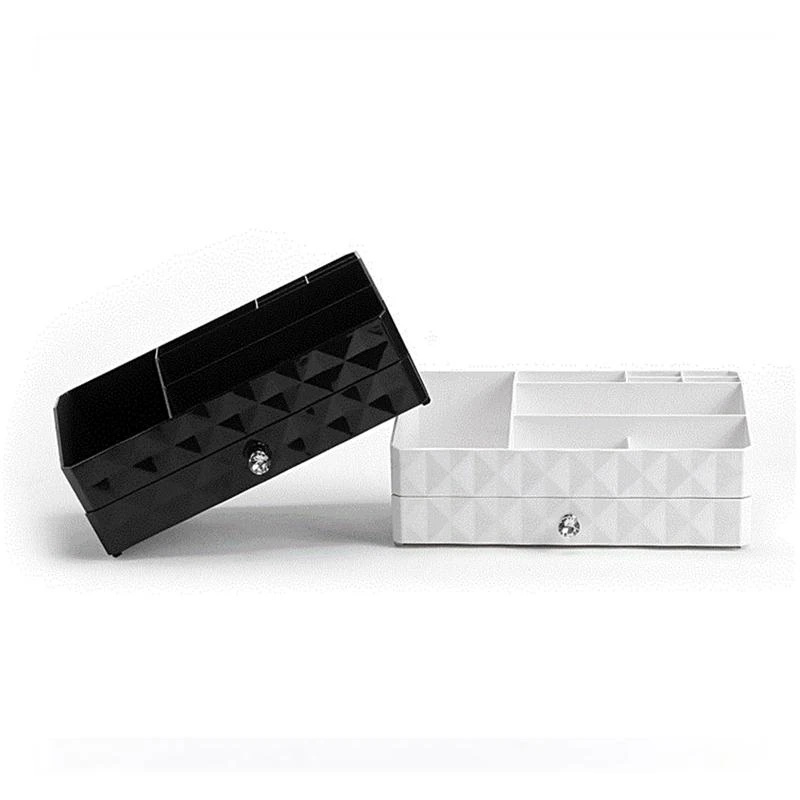  Make Up Organizer Cosmetic Case Drawers Storage Box Cosmetic Organizer Storage Holder Dustproof Tab