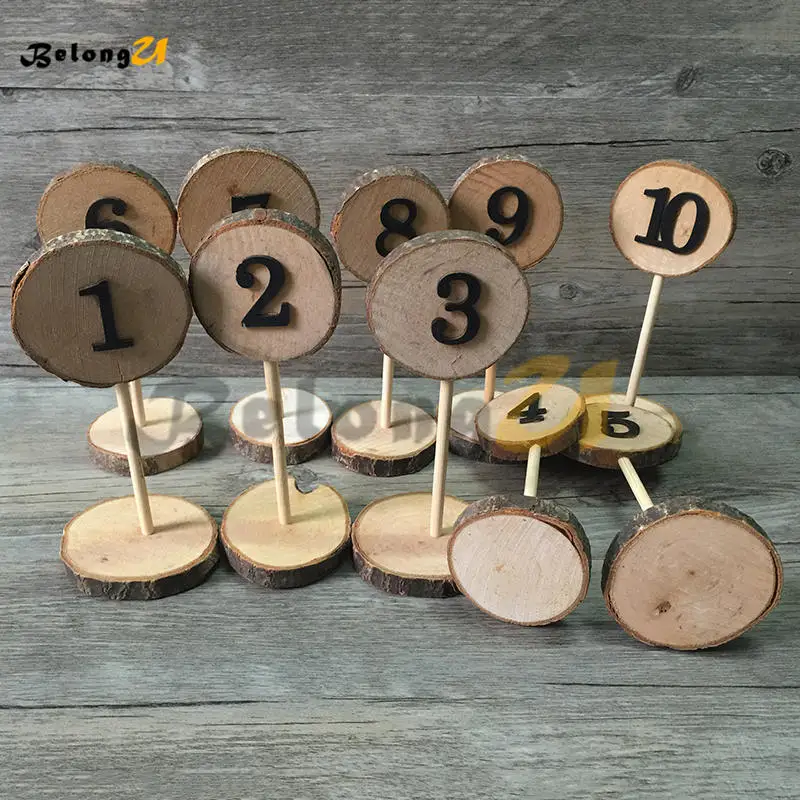Table Numbers Wedding Decoration MUW-125-07