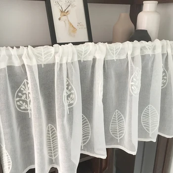 

Kitchen Curtain For Window Balcony Rome Half Window Tulle Curtains For Cabinets Short Curtain For Cafe