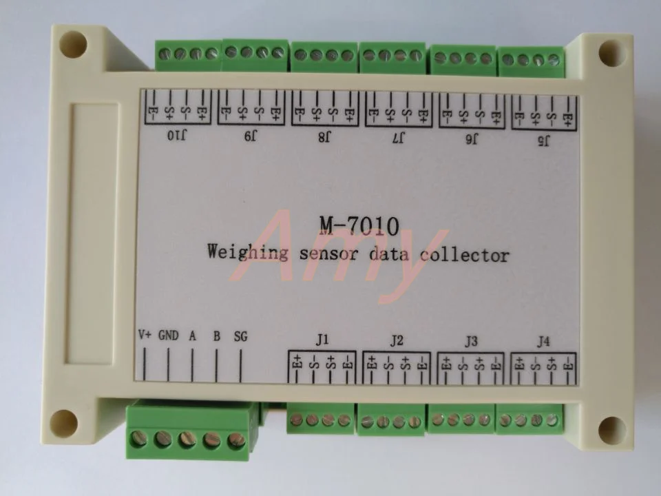 

M-7010 10 way weighing sensor acquisition module based on RS485