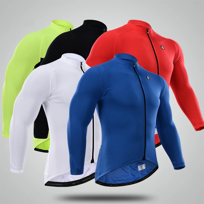 2017 Spring/Autumn Breathable Cycling clothing Five Pure colour Long