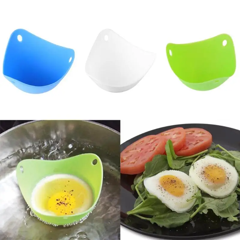 

1Pc Silicone Egg Cooker Poacher Poaching Pods Pan Mould Cooking Tool Cocina Kitchen Gadget Accesorios De Cocina